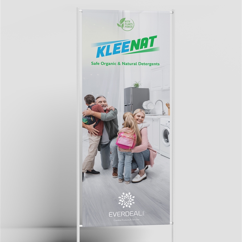 Branding Designs for Kleenat in Lebanon