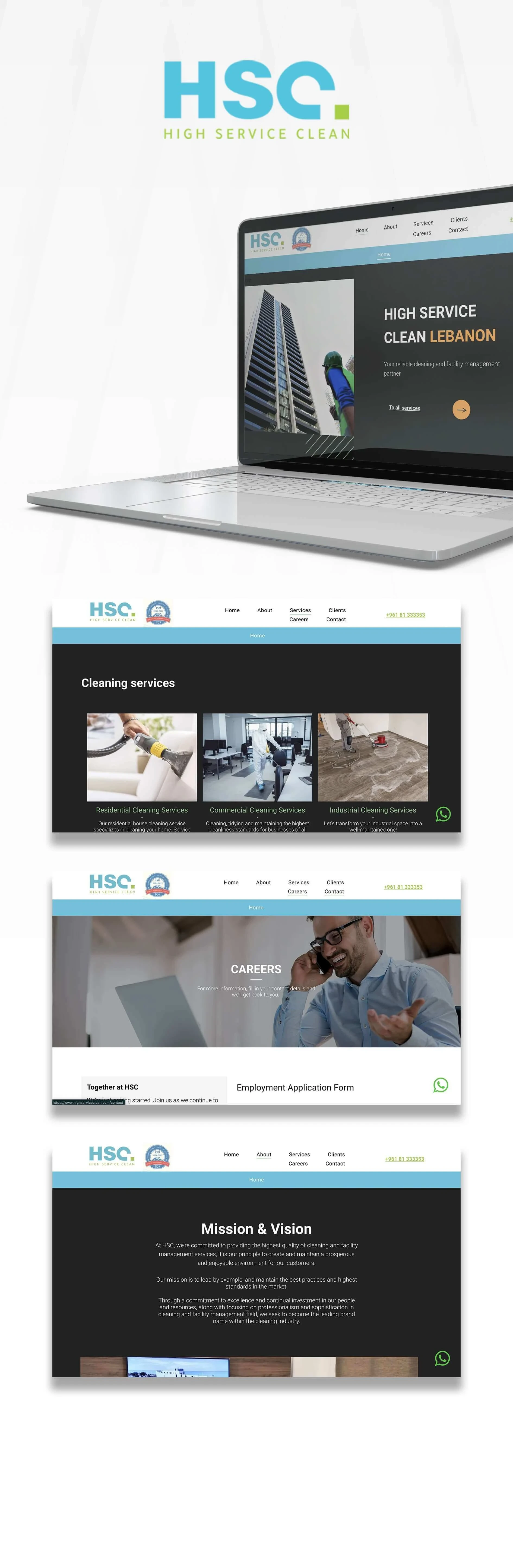 Template Website for HSC